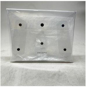 ONEIRO Multipurpose Clear Clutch Makeup Bag NEW 10x8
